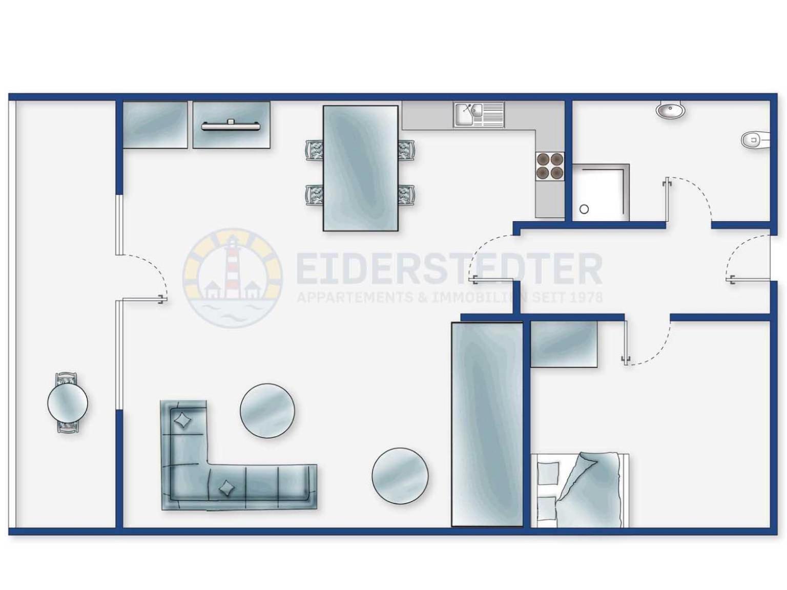Wohnung 253 Frische Brise Id 011 장크트 피터 오르딩 외부 사진